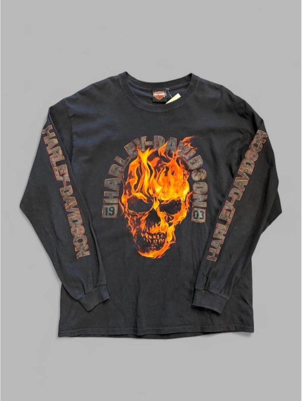 Y2K Harley Davidson Long Sleeve